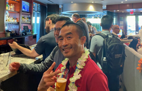 Lloyd Lee, M.D. at the SCPS/PRMS Reception